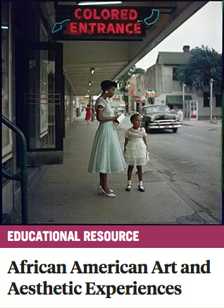 Southern Spaces African American Art and Aesthetic Experiences Educational Resource, December 12, 2017. Screenshot courtesy of Southern Spaces.  Southern Spaces African American Art and Aesthetic Experiences Educational Resource, December 12, 2017. Screenshot courtesy of Southern Spaces.