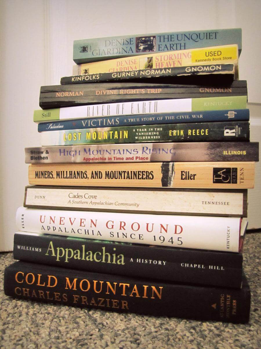 Appalachian literature, Lexington, Kentucky, January 13, 2011. Photograph by Flickr user Sarah Altendorf. Creative Commons license CC BY-NC 2.0. Appalachian literature, Lexington, Kentucky, January 13, 2011. Photograph by Flickr user Sarah Altendorf. Creative Commons license CC BY-NC 2.0.