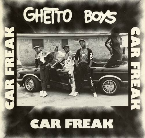 Album cover for Car Freak by Ghetto Boys. (Rap-A-Lot, 1987).  Album cover for Car Freak by Ghetto Boys. (Rap-A-Lot, 1987).