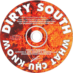 Image of CD single for “Dirty South” by Goodie Mob. (LaFace Records, 2006). Image of CD single for “Dirty South” by Goodie Mob. (LaFace Records, 2006).