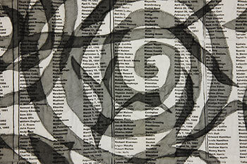 Blood of the Slaughtered I, 2001. Detail. Photograph by Dave Dawson Photography. Blood of the Slaughtered I, 2001. Detail. Photograph by Dave Dawson Photography.