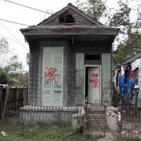 718 Lizardi @ Dauphine, Holy Cross, New Orleans, Louisiana, November 4, 2005. Photograph by Ian J. Cohn. © Ian J. Cohn. 718 Lizardi @ Dauphine, Holy Cross, New Orleans, Louisiana, November 4, 2005. Photograph by Ian J. Cohn. © Ian J. Cohn.