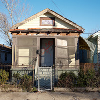 625 Forstall Street, Holy Cross, New Orleans, Louisiana, January 24, 2006. Photograph by Ian J. Cohn. © Ian J. Cohn.  625 Forstall Street, Holy Cross, New Orleans, Louisiana, January 24, 2006. Photograph by Ian J. Cohn. © Ian J. Cohn.