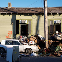 629 Forstall Street, Holy Cross, New Orleans, Louisiana, January 24, 2006. Photograph by Ian J. Cohn. © Ian J. Cohn.  629 Forstall Street, Holy Cross, New Orleans, Louisiana, January 24, 2006. Photograph by Ian J. Cohn. © Ian J. Cohn.