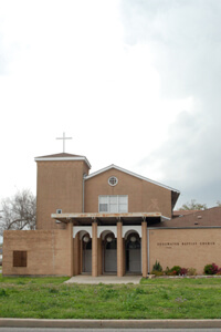 Edgewater Baptist Church, 5900 Paris Avenue, Gentilly, New Orleans, Louisiana, March 20, 2010. Photograph by Lauren Tilton. © Lauren Tilton. Edgewater Baptist Church, 5900 Paris Avenue, Gentilly, New Orleans, Louisiana, March 20, 2010. Photograph by Lauren Tilton. © Lauren Tilton.