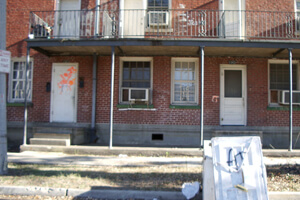 Iberville Projects, French Quarter, New Orleans, Louisiana, November 23, 2005. Photograph by Lauren Tilton. © Lauren Tilton. Iberville Projects, French Quarter, New Orleans, Louisiana, November 23, 2005. Photograph by Lauren Tilton. © Lauren Tilton.