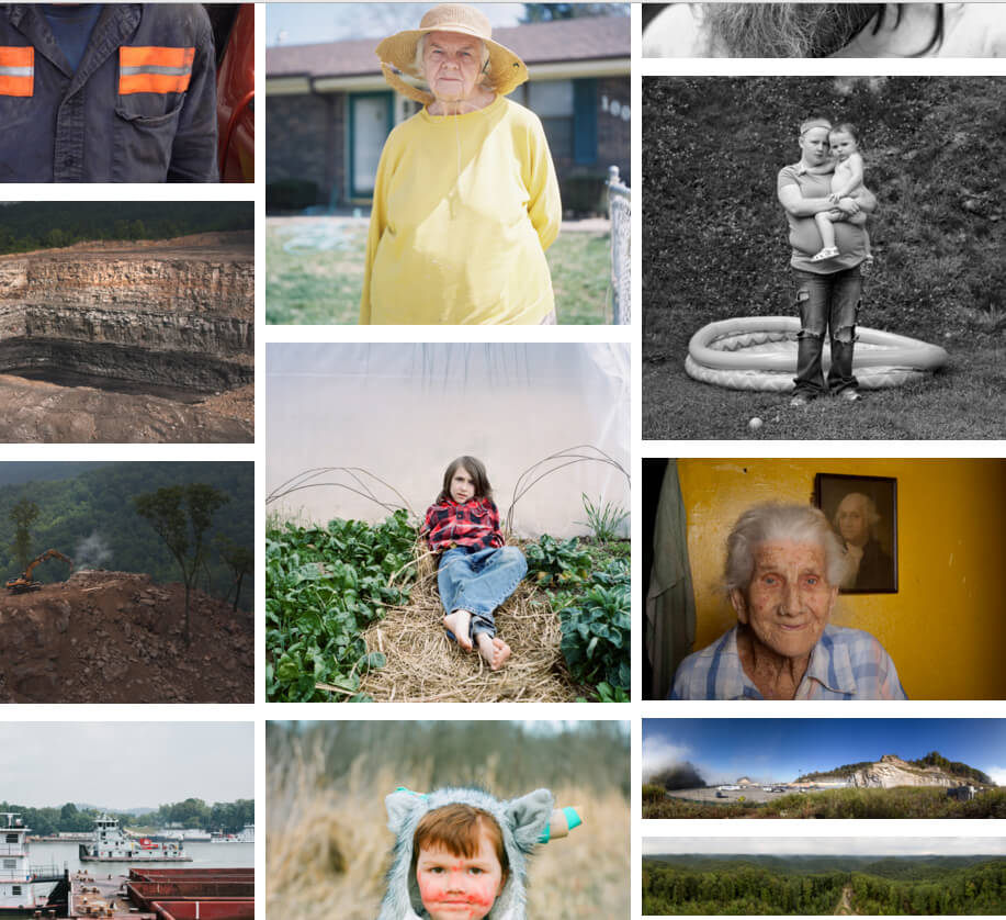 Screenshot of Looking at Appalachia's Kentucky page. Courtesy of Mark Nunes, 2017. http://lookingatappalachia.org/kentucky. Figure 4: Screenshot of Looking at Appalachia's Kentucky page. Courtesy of Mark Nunes, 2017. lookingatappalachia.org/kentucky.