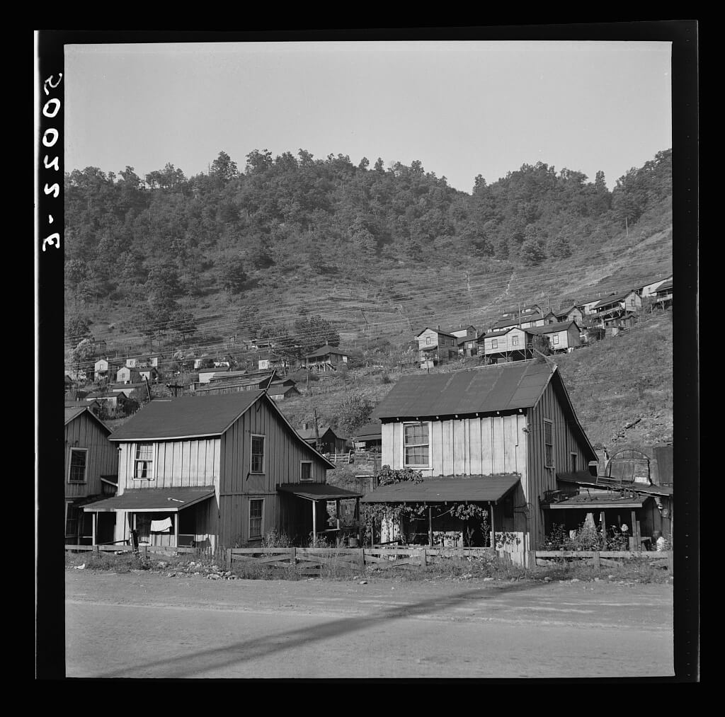 Bluefield section of coal mining town, Welch, West Virginia, 1938. Photograph by Marion Post Wolcott. Courtesy of the Library of Congress Prints and Photographs Division, loc.gov/pictures/item/2017799282. Bluefield section of coal mining town, Welch, West Virginia, 1938. Photograph by Marion Post Wolcott. Courtesy of the Library of Congress Prints and Photographs Division, loc.gov/pictures/item/2017799282.