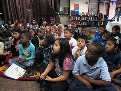 Students at Hickory Hills Elementary School, Marietta, Cobb County, Georgia, December 3, 2010. Photograph courtesy of the city of Marietta, CC BY. In Cobb and other "nearing majority black" suburban counties schools are becoming increasingly segregated. Students at Hickory Hills Elementary School, Marietta, Cobb County, Georgia, December 3, 2010. Photograph courtesy of the city of Marietta, CC BY. In Cobb and other "nearing majority black" suburban counties schools are becoming increasingly segregated.