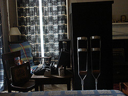 Flannery O'Connor's bedroom at Andalusia, her home in Milledgeville, Georgia. Photograph by pdoyen, November 12, 2008. Courtesy of pdoyen. Flannery O'Connor's bedroom at Andalusia, her home in Milledgeville, Georgia. Photograph by pdoyen, November 12, 2008. Courtesy of pdoyen.