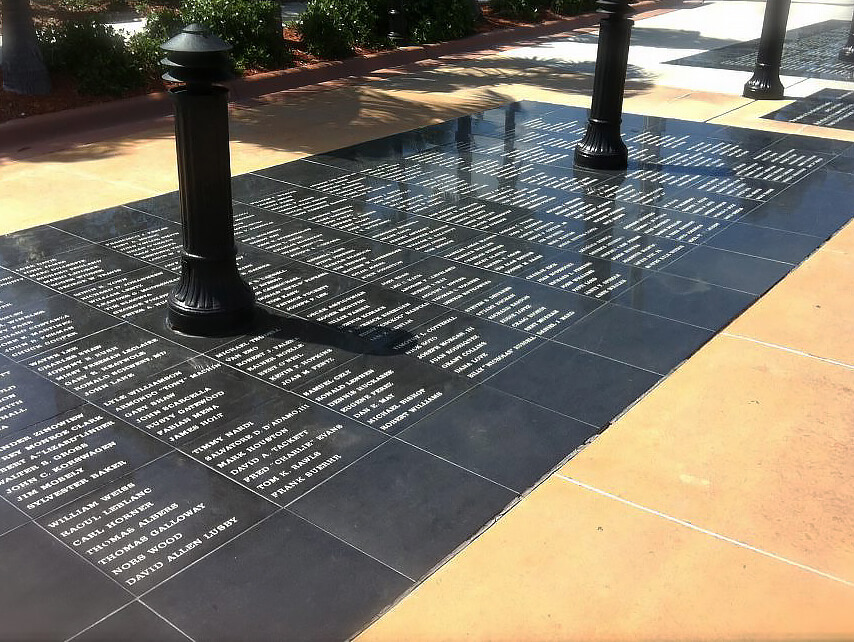 A view of some of the names at the Key West AIDS Memorial, Key West, Florida, March 2014. Photograph courtesy of the author. A view of some of the names at the Key West AIDS Memorial, Key West, Florida, March 2014. Photograph courtesy of the author.