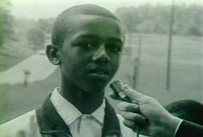 Screenshot from television interview, William G. Thomas III's "Television News and the Civil Rights Struggle: The Views in Virginia and Mississippi," November 3, 2004. Screenshot courtesy of Southern Spaces. Screenshot from television interview, William G. Thomas III's "Television News and the Civil Rights Struggle: The Views in Virginia and Mississippi," November 3, 2004. Screenshot courtesy of Southern Spaces.