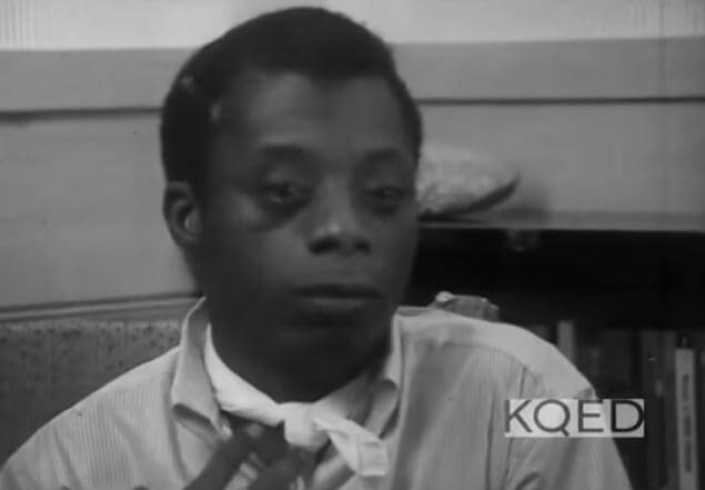 Still of James Baldwin, interviewed by Dr. Kenneth Clark, KQED, May 1963. For a clip from the interview, see https://www.youtube.com/watch?v=ENjmP-EaO7A. Still of James Baldwin, interviewed by Dr. Kenneth Clark, KQED, May 1963. For a clip from the interview, see https://www.youtube.com/watch?v=ENjmP-EaO7A.