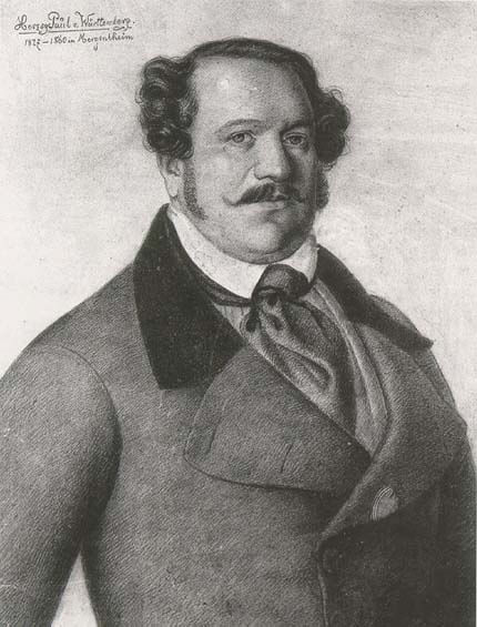 Paul Wilhelm of Württemberg. Image by unknown creator. Courtesy of Wikimedia Commons. Image is in public domain. Paul Wilhelm of Württemberg. Image by unknown creator. Courtesy of Wikimedia Commons. Image is in public domain.
