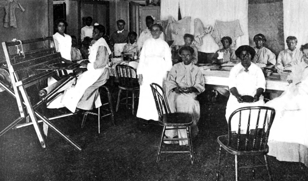 Female patients engaged in